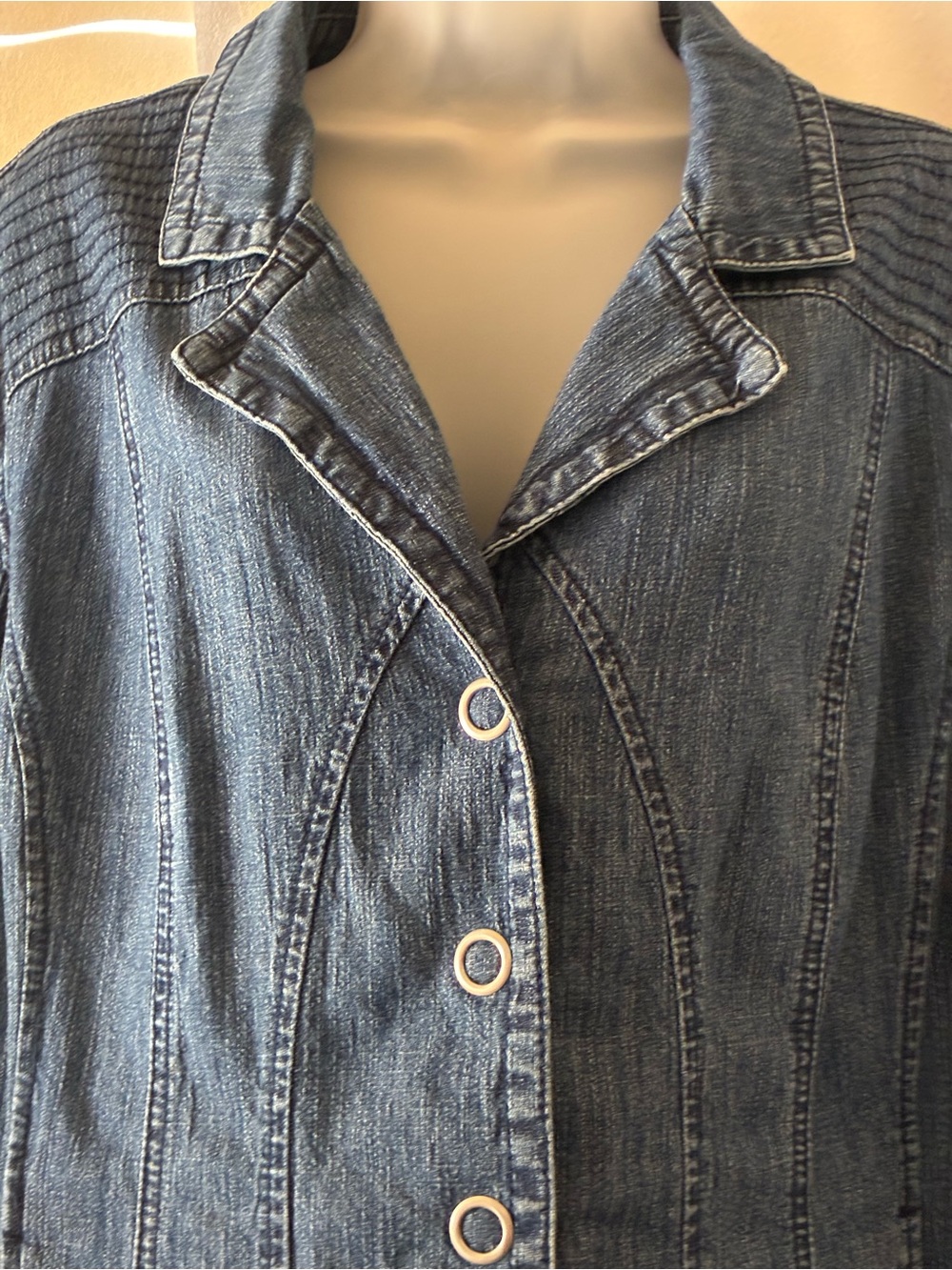 Dressbarn Blue Denim Jacket - Picture 4 of 5